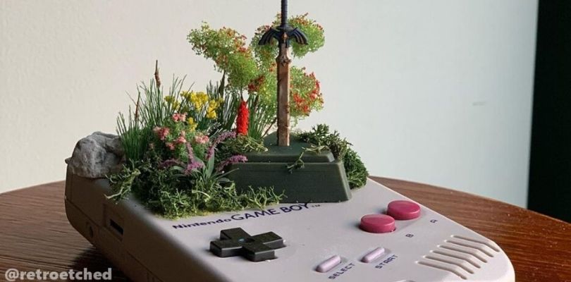 Un artista trasforma il Game Boy in un tributo a The Legend of Zelda