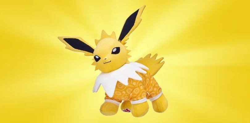 Jolteon è ora disponibile da Build-A-Bear Workshop