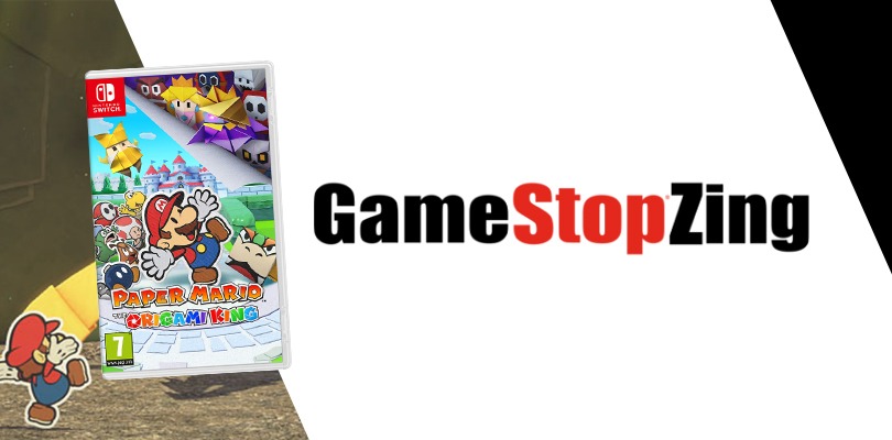 Paper Mario: The Origami King in offerta a €49,99 da GameStopZing