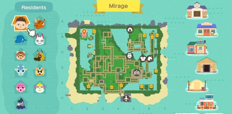 Ricreata la mappa di Sinnoh in Animal Crossing: New Horizons