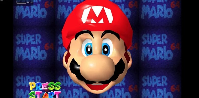 Un porting mostra Super Mario 64 in 4K