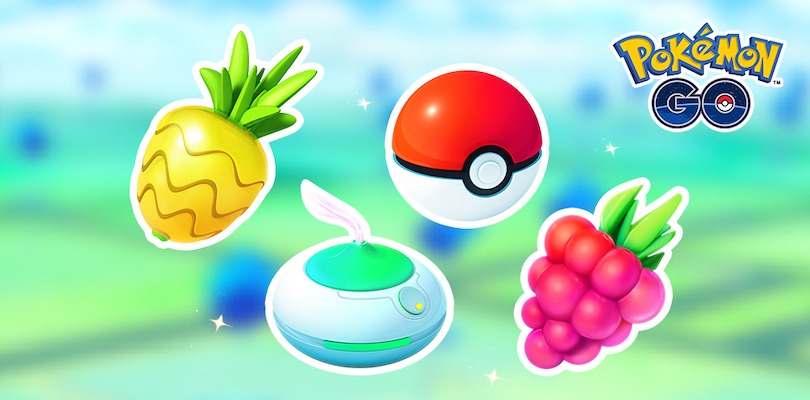 Aromi, Bacche e Ball in offerta a una Pokémoneta su Pokémon GO