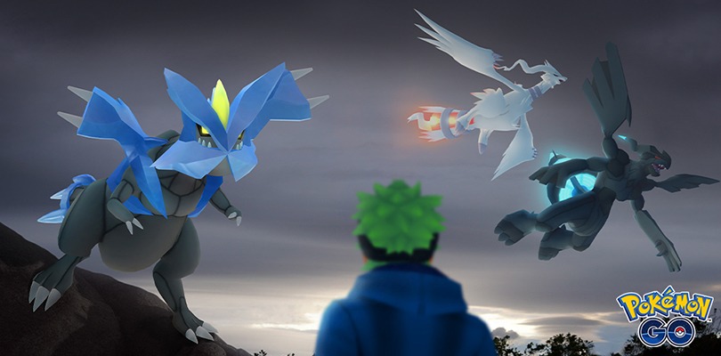 Annunciato l'arrivo di Reshiram, Zekrom e Kyurem in Pokémon GO