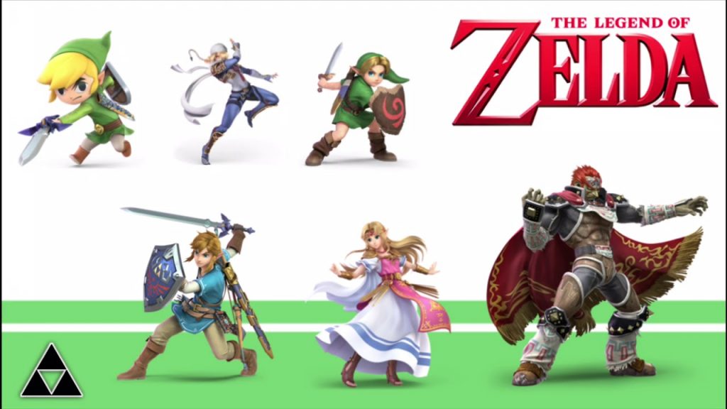 Zelda Super Smash Bros