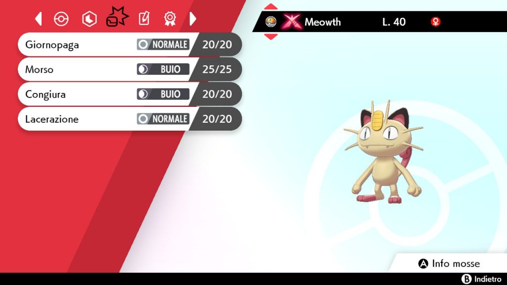 Meowth Gigamax Pokémon Spada Scudo