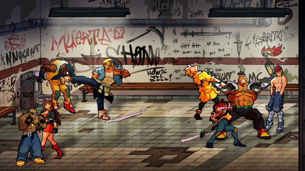 Multiplayer online Streets of Rage 4