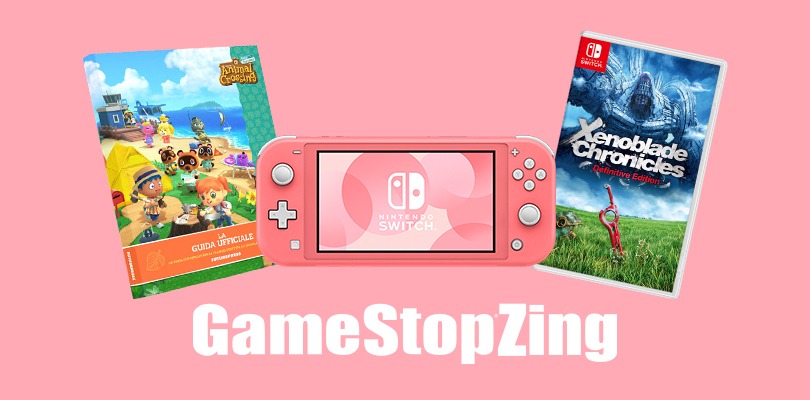 Nintendo Switch Lite e altri prodotti Nintendo in offerta da GameStopZing