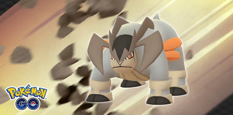 Terrakion tornerà per una settimana nei raid di Pokémon GO