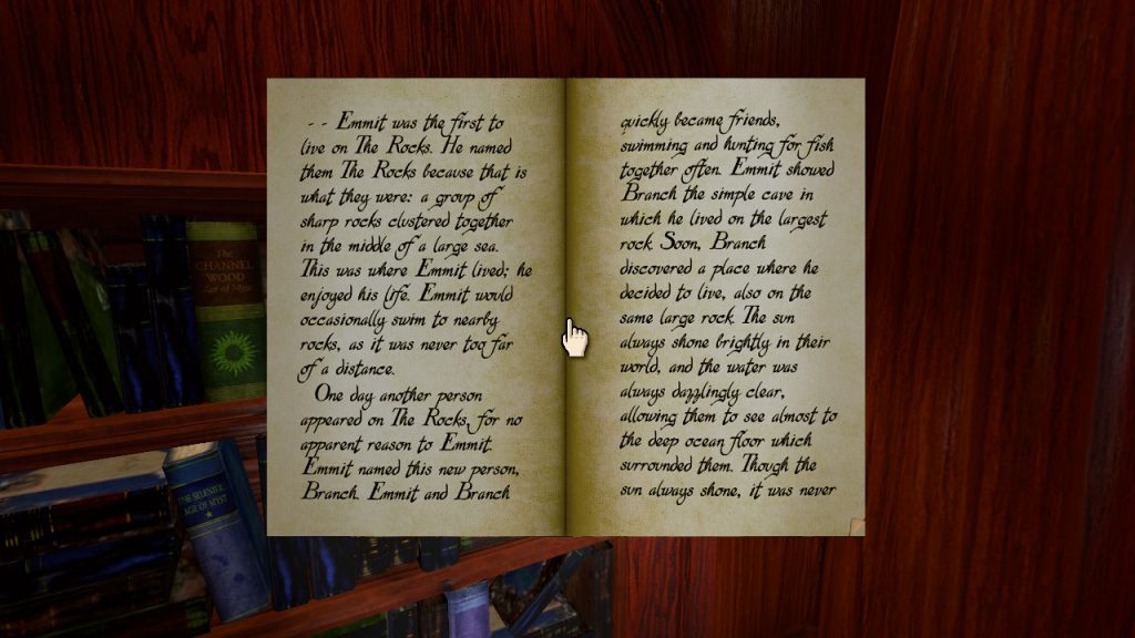 Libro da leggere in realMyst