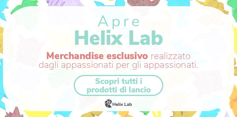Apre Helix Lab: il negozio di merchandise esclusivo per la community!
