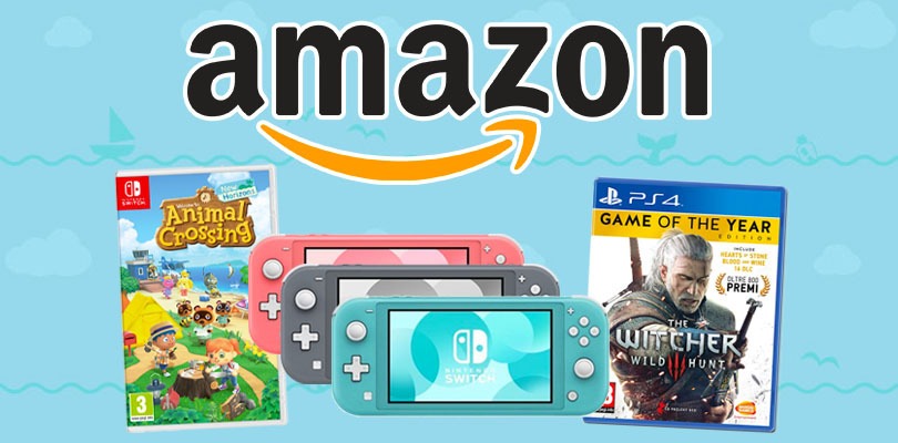 Animal Crossing: New Horizons, The Witcher 3: Wild Hunt e molto altro in offerta su Amazon