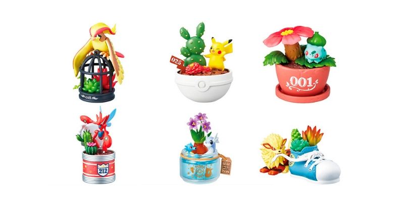Pokémon Pocket Botanical, la nuova linea di prodotti Re-Ment