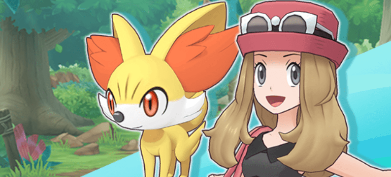 Serena e Fennekin