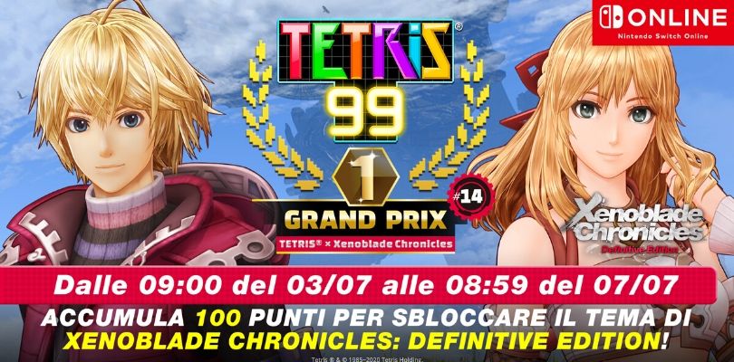 Tetris 99: in arrivo l'evento dedicato a Xenoblade Chronicles