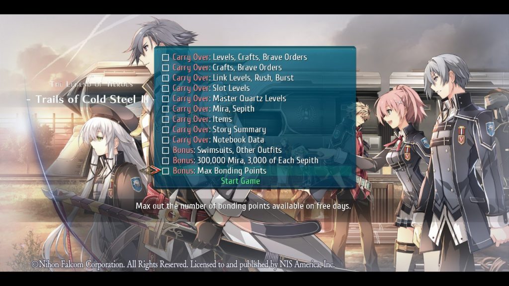 Trails of Cold Steel III