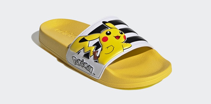 Adidas lancia delle nuove ciabatte dedicate a Pikachu