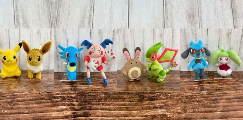 San-ei annuncia una nuova linea di peluche Pokémon