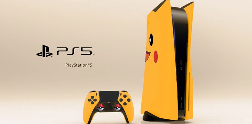 Un fan immagina la PlayStation 5 dedicata a Pikachu