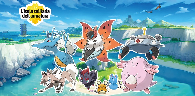 Pokémon nell'Isola dell'Armatura