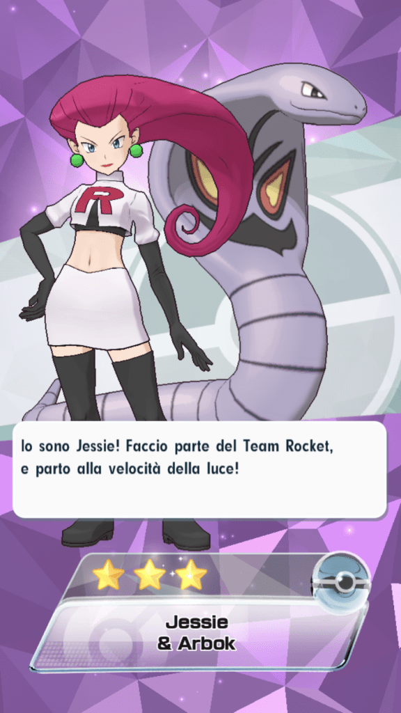 Jessie e Arbok