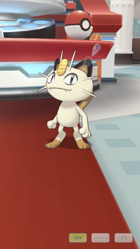 Meowth era alla ricerca di Celebi a Pasio