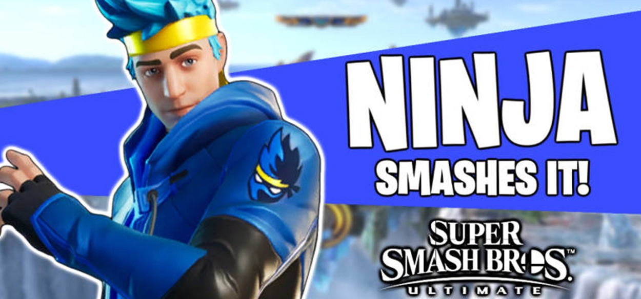 Una mod aggiunge lo streamer Ninja come combattente di Super Smash Bros. Ultimate