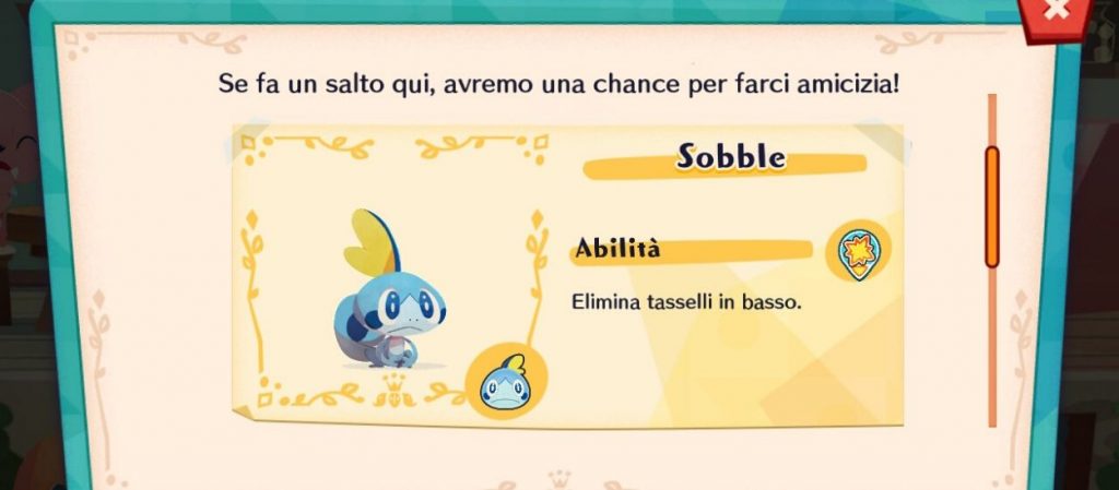 Pokémon Café Mix Sobble