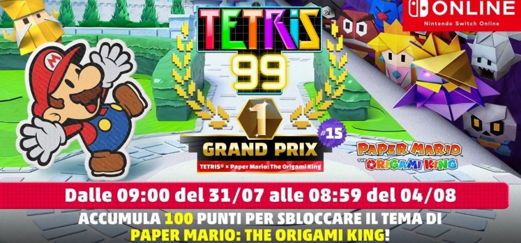 Tetris Paper Mario