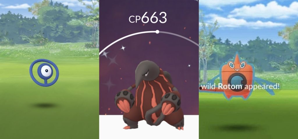 Unown cromatico Pokémon GO Fest