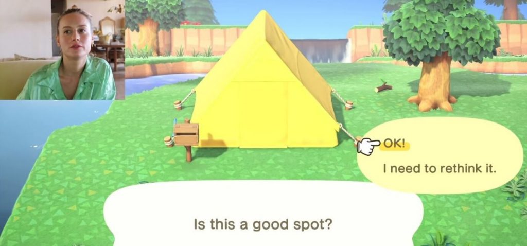 brie larson animal crossing