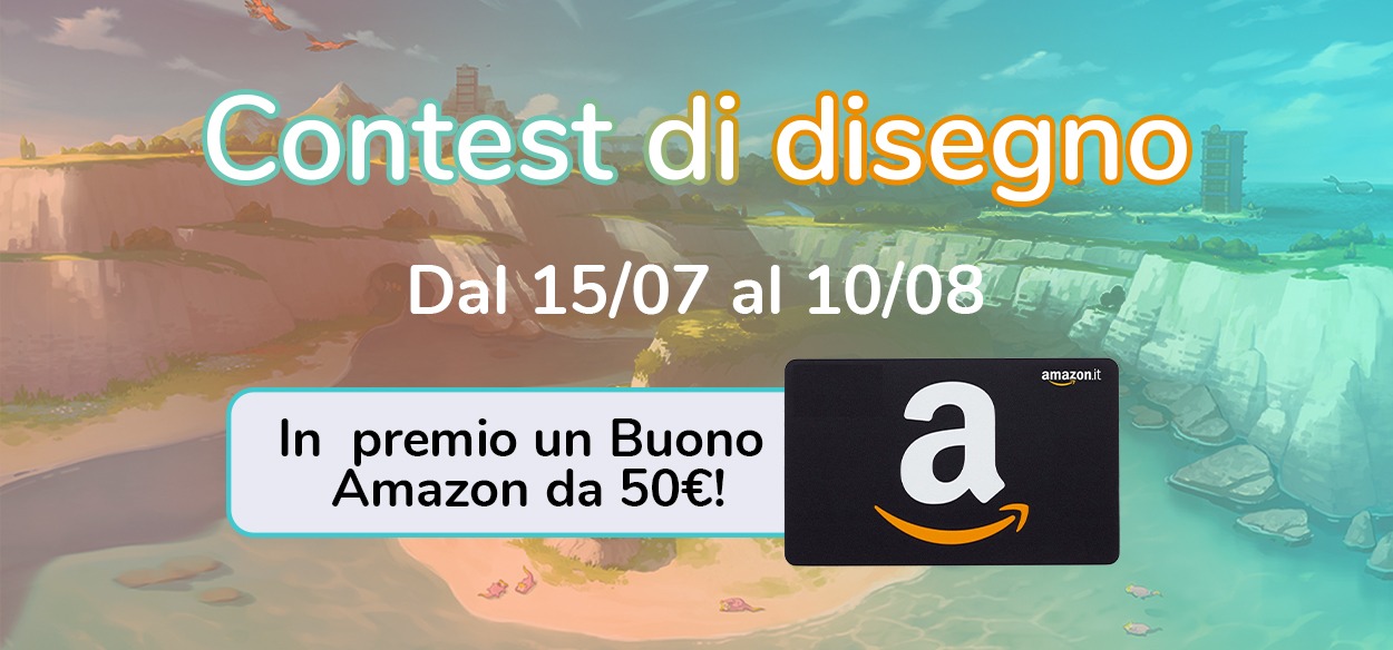 Partecipa al Contest di disegno Relax su L'Isola dell'Armatura e vinci un Buono Amazon!