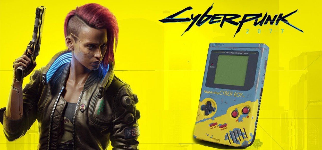 Un artista crea uno speciale Game Boy dedicato a Cyberpunk 2077