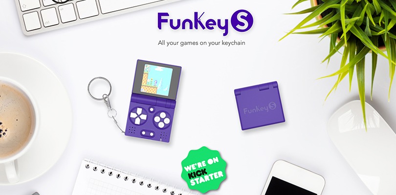 Funkey S è la console portatile più piccola al mondo, ora su Kickstarter