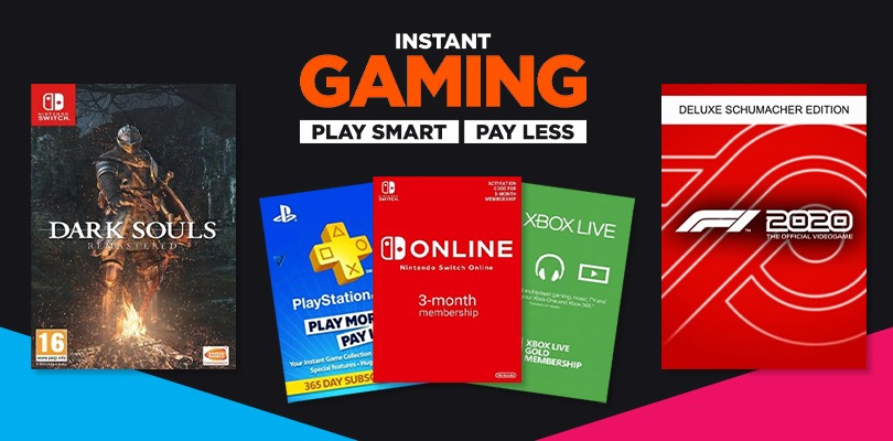 Le offerte estive di Instant Gaming su giochi e abbonamenti