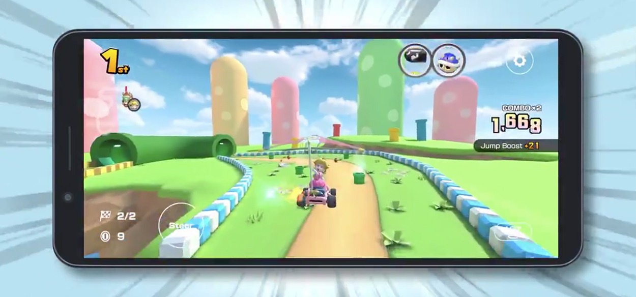 Mario Kart Tour: disponibile la modalità con schermo in orizzontale