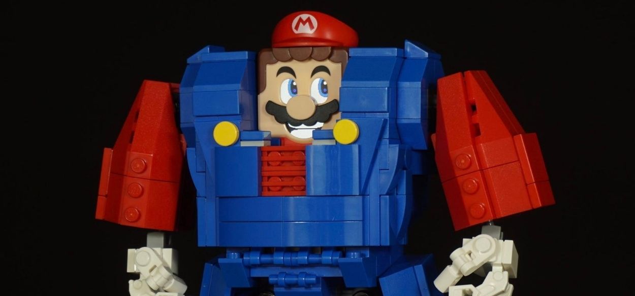 Un fan realizza un mecha per LEGO Super Mario