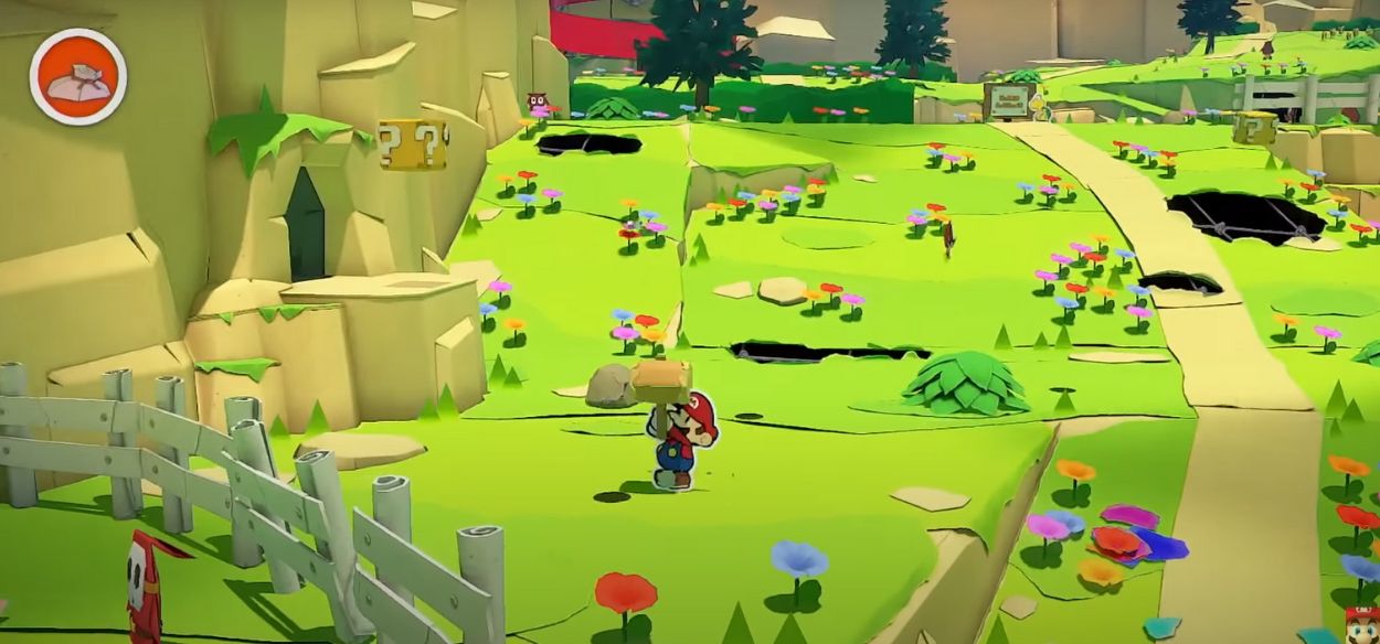 Paper Mario: The Origami King, un nuovo gameplay mostra le meccaniche di gioco