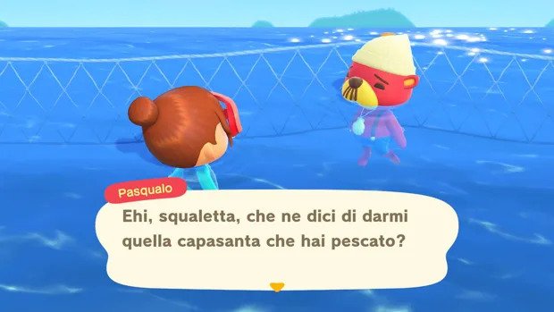 pasqualo animal crossing guida creature marine