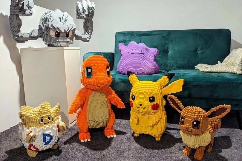 Fan costruisce delle bellissime riproduzioni Pokémon con i LEGO