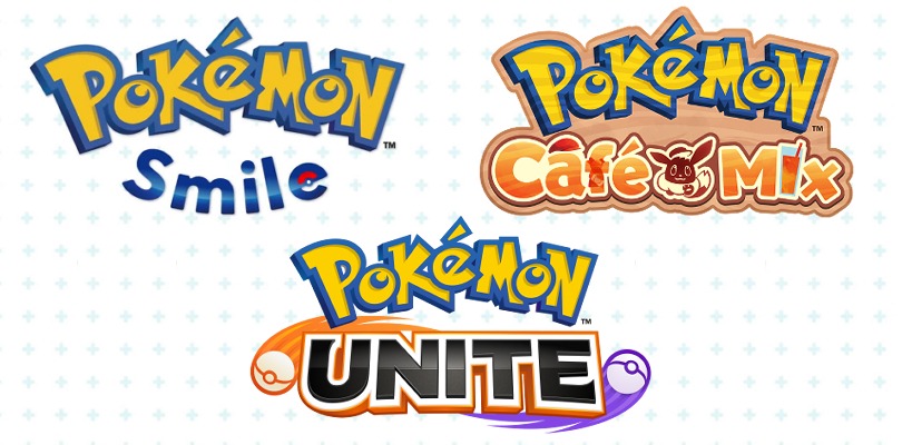 Registrati i marchi di Pokémon Café Mix, Pokémon Smile e Pokémon Unite