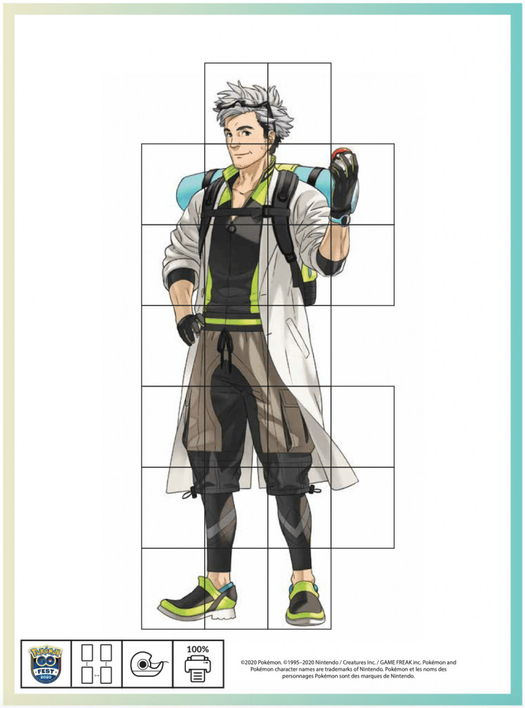 Pokémon GO Fest 2020 kit Professor Willow