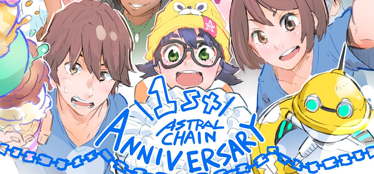 Astral Chain festeggia il primo anniversario con una particolare illustrazione