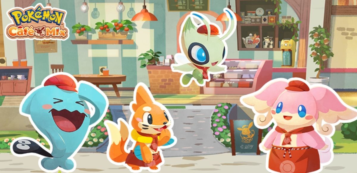 Audino e Celebi si uniranno presto alla clientela di Pokémon Café Mix