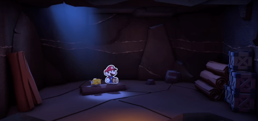 Paper Mario: The Origami King - momento tristezza