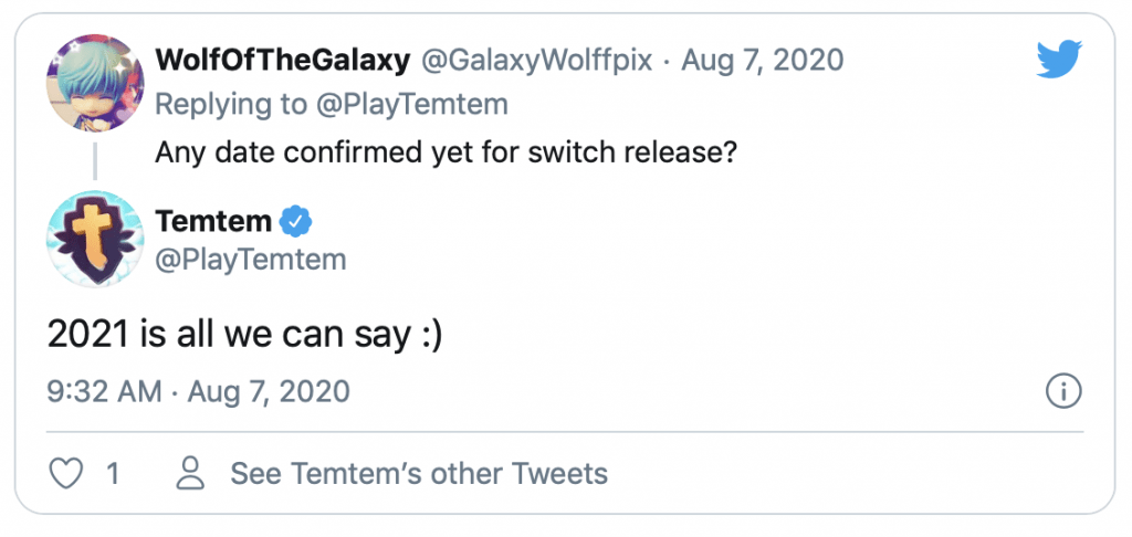 Temtem switch