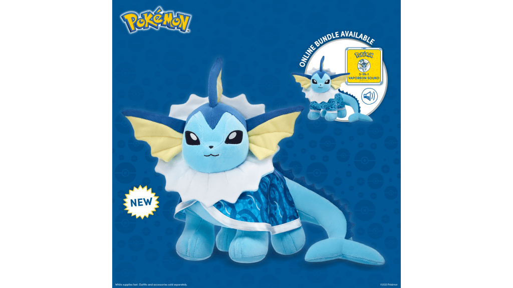 Vaporeon Build-A-Bear