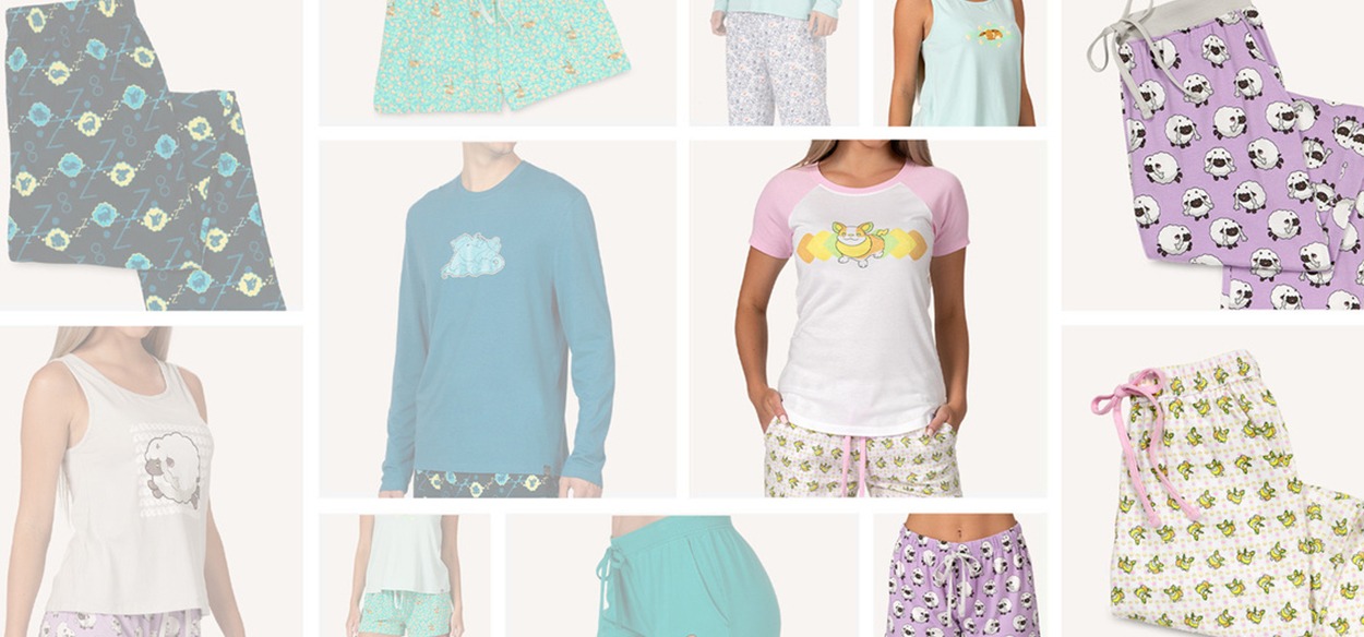 Arriva l'abbigliamento da casa sul Pokémon Center americano