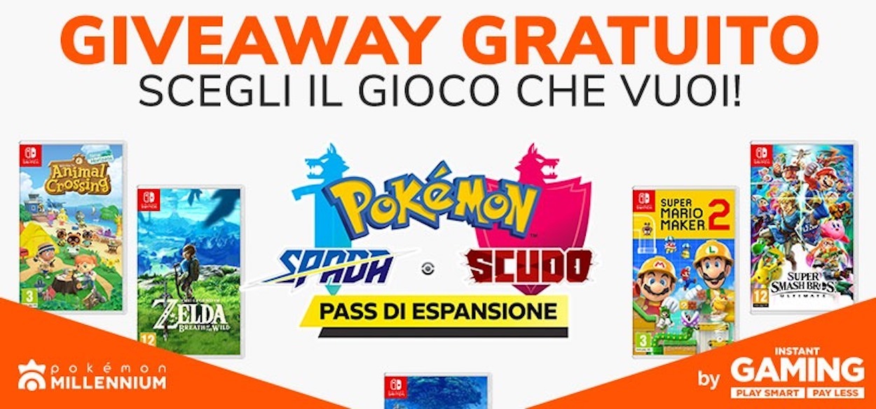 GIVEAWAY SPECIALE: ricevi gratis giochi, DLC, abbonamenti e card eShop!