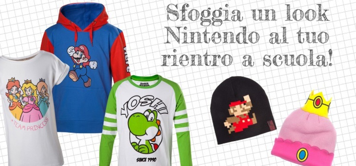 Tanti prodotti per la scuola disponibili sul My Nintendo Store