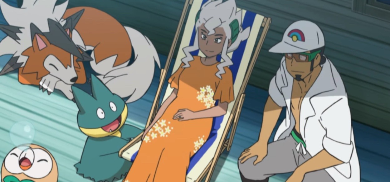 Kukui e Magnolia mostrano il loro figlio nella nuova puntata di Esplorazioni Pokémon
